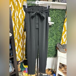 SO Black Women's Tie-Waist Pants
